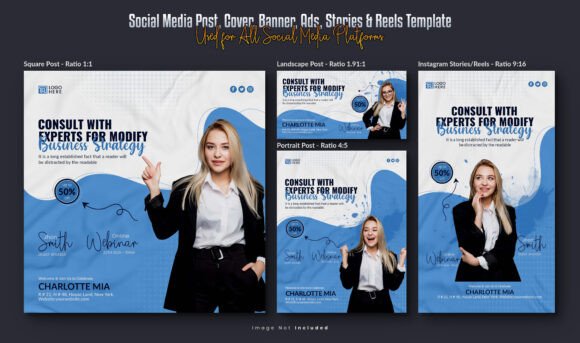Download Business Social Media Templates - Media templates Collection