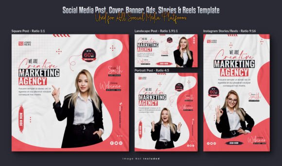 Download Business Social Media Templates - Media templates Collection
