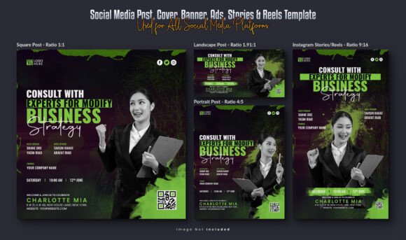 Download Business Social Media Templates - Media templates Collection