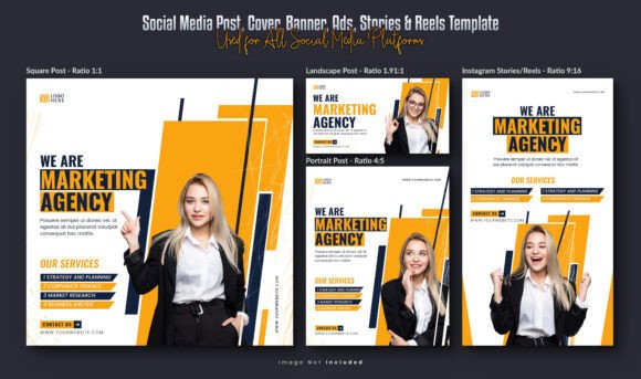 Download Business Social Media Templates - Media templates Collection