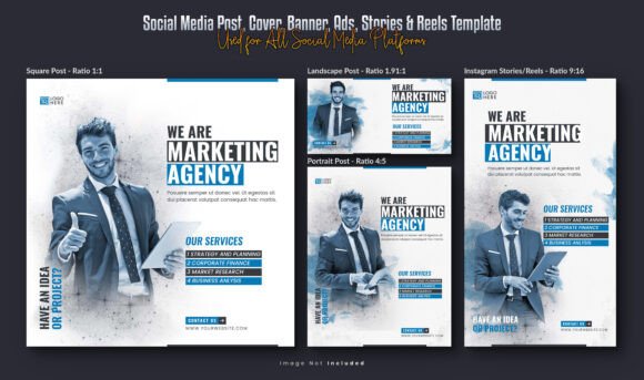 Download Business Social Media Templates - Media templates Collection