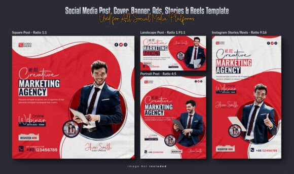 Download Business Social Media Templates - Media templates Collection