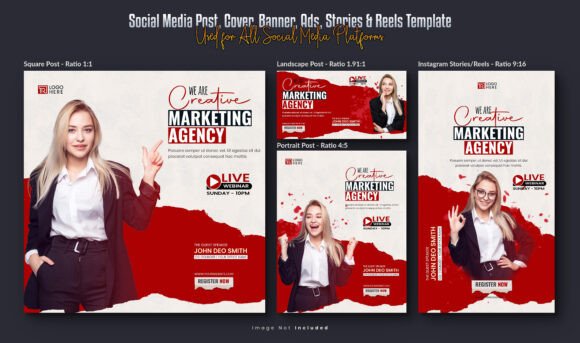 Download Business Social Media Templates - Media templates Collection