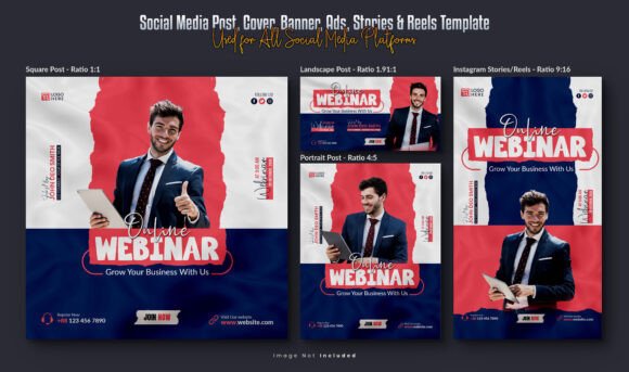 Download Business Social Media Templates - Media templates Collection