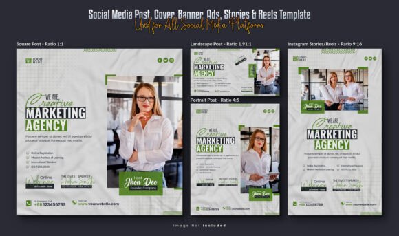 Download Business Social Media Templates - Media templates Collection